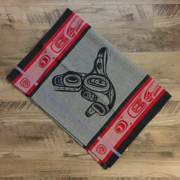 NWOT 100% Cotton Orca Kitchen Tea Towel or Tapestry - Picture 1 of 8